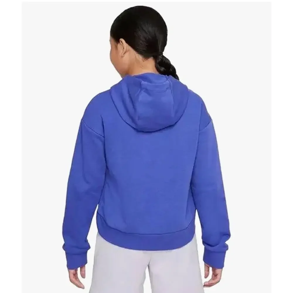 NWT❤️Nike Girls' Sportswear 2piece Club Fleece Pullover Hoodie andJogger Set szL
